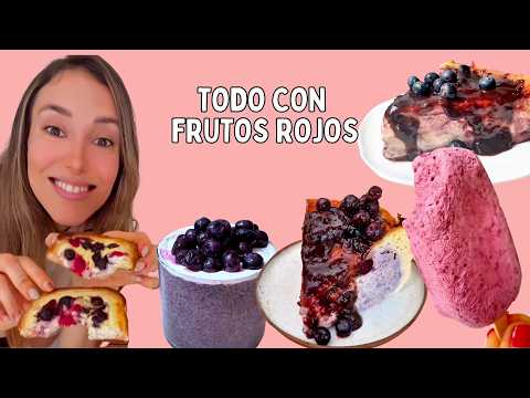 Todo lo que Podés Hacer con Frutos Rojos (Recetas Fáciles y Deliciosas)