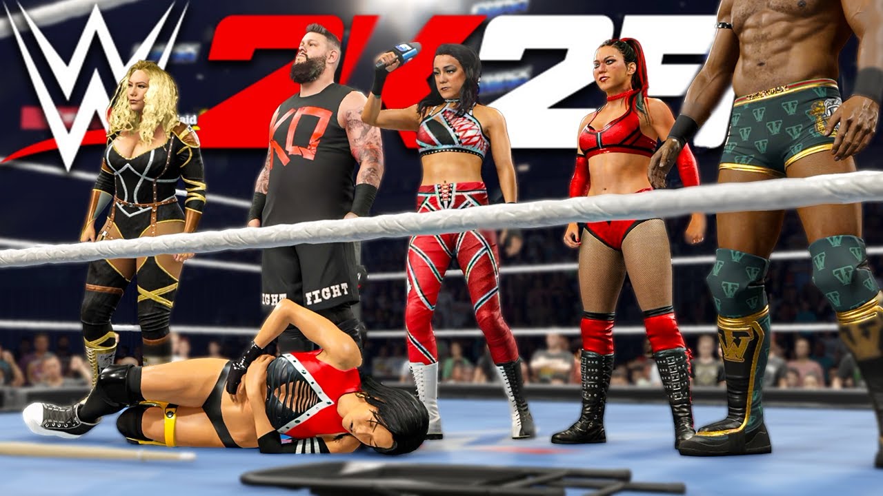 WWE 2K25 MY RISE Part 1 - LEASMINE AND LEE COMEBACK?!!