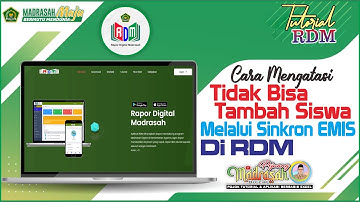 Cara Mengatasi Tidak Bisa Tambah Siswa di RDM Melalui Sinkronisasi EMIS