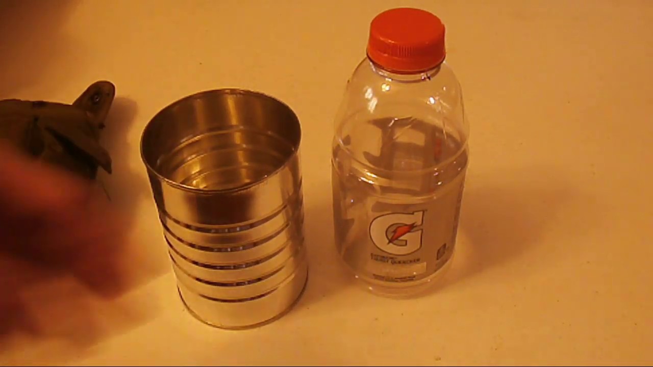 Cheap Improvised Gear - DIY Canteen & Cup/Pot