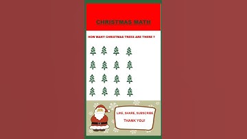 CHRISTMAS MATHS PUZZLE 2 #shorts #christmaschallenge #games