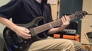 Tesseract - Of Reality - Eclipse (guitar cover)