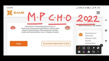 MP NHM CHO -NEW  LIST जारी - LIST में अपना नाम देखो - POSTING ORDER आ गए - CHOICE FILLING RESULT