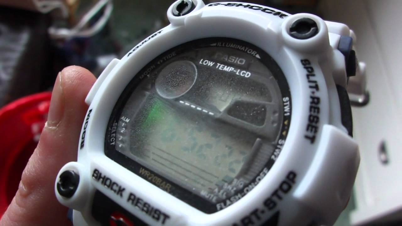 g shock hands stuck