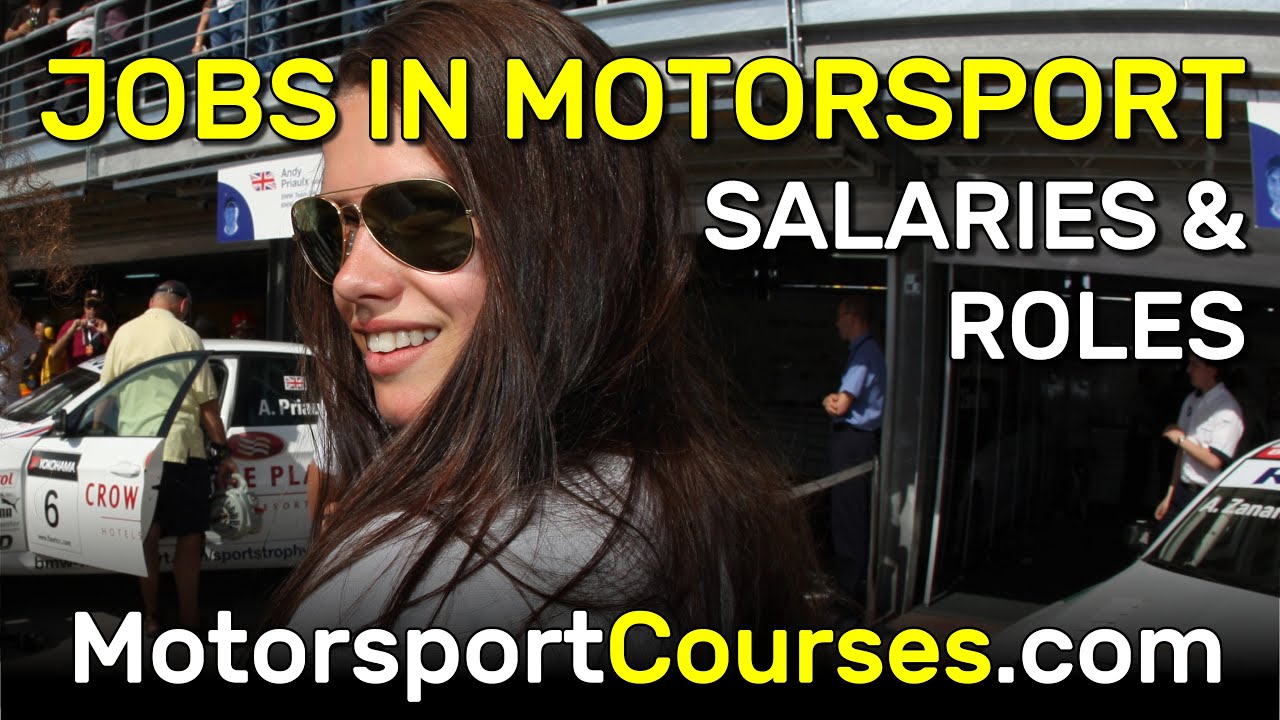 Jobs In Motorsport YouTube