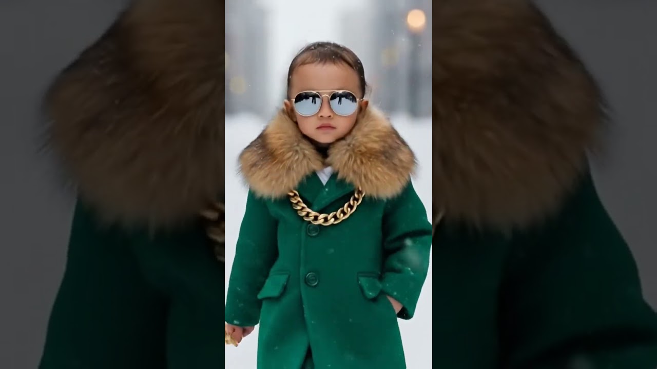 High Fashion Winter ❄️ Baby Outfit 🔥 Small Size, Big Style 