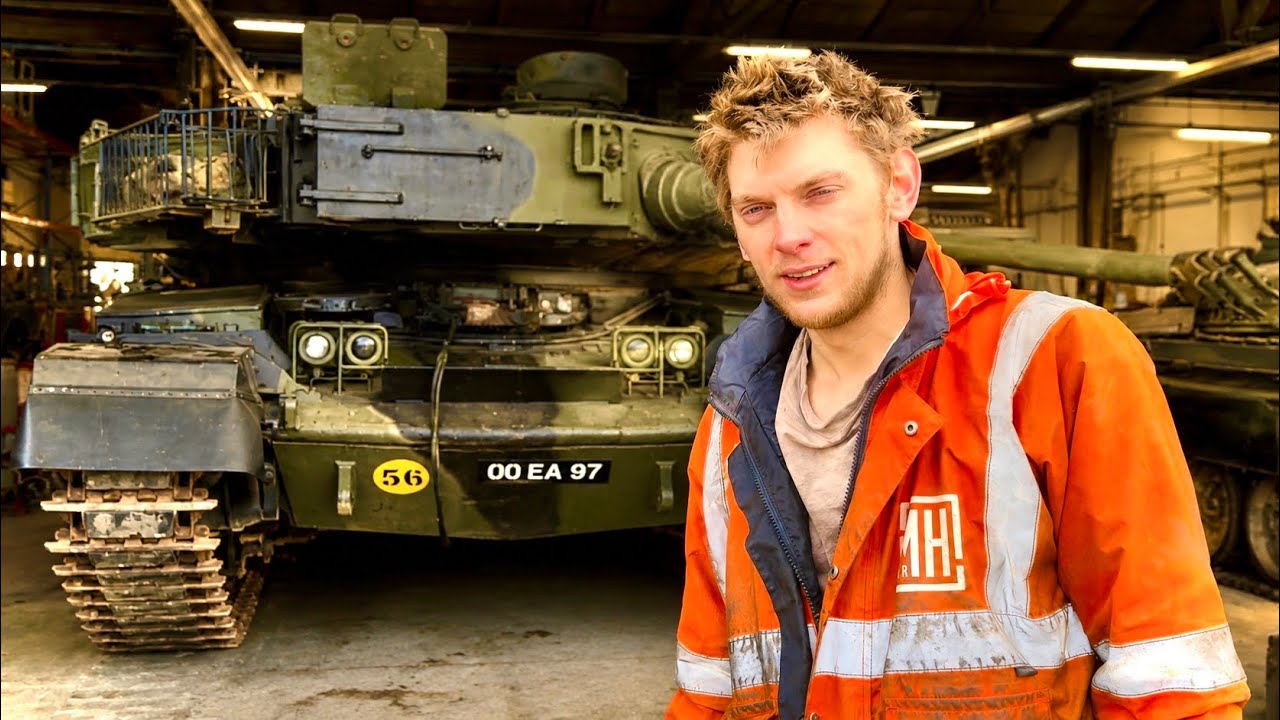 A Belgian Museum Asked Us to Get Their Chieftain Tank Running