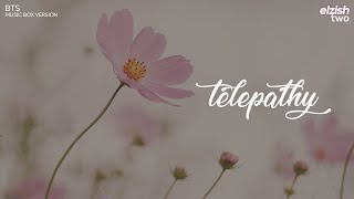 BTS - Telepathy (잠시) | Music Box Version (Lullaby Ver.)