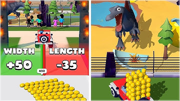 MAX LEVEL in Dino Park - Egg Run 3D Game!