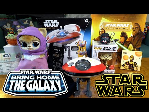 Star Wars: Bring Home the Galaxy collection / Hasbro Lola Animatronic Droid unboxing and review