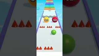 Ball Run 2048-Gameplay Walkthrough part 1 Tutorial Levels 2 (ios,android)