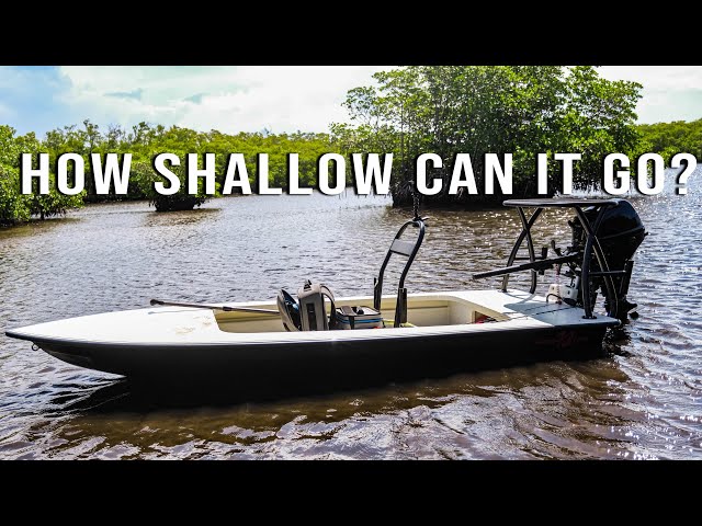 Testing The Limits Of The Micro Skiff to Catch Fish in the Saltwater Back  Country 