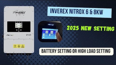 Inverex Nitrox 6Kw , 8Kw Complete Settings Guide 2025 | Save 90% Battery & Bills | اردو گائیڈ