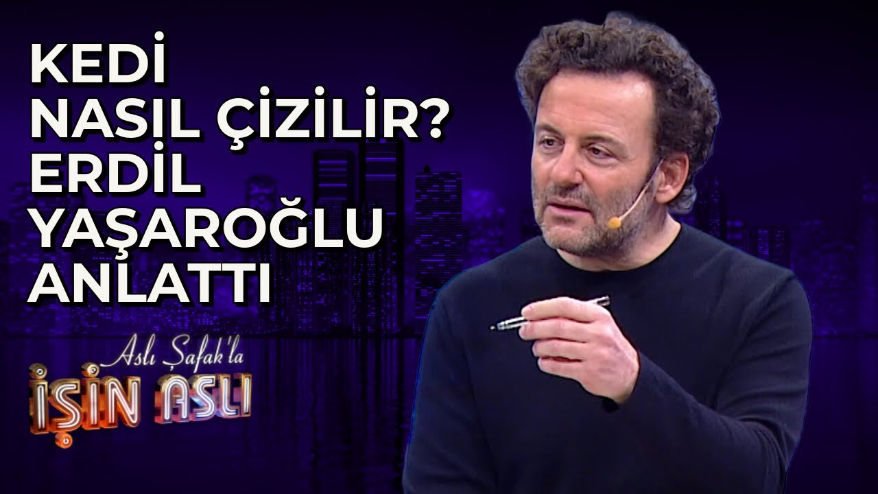 Kedi Nasıl Çizilir? Erdil Yaşaroğlu Anlattı