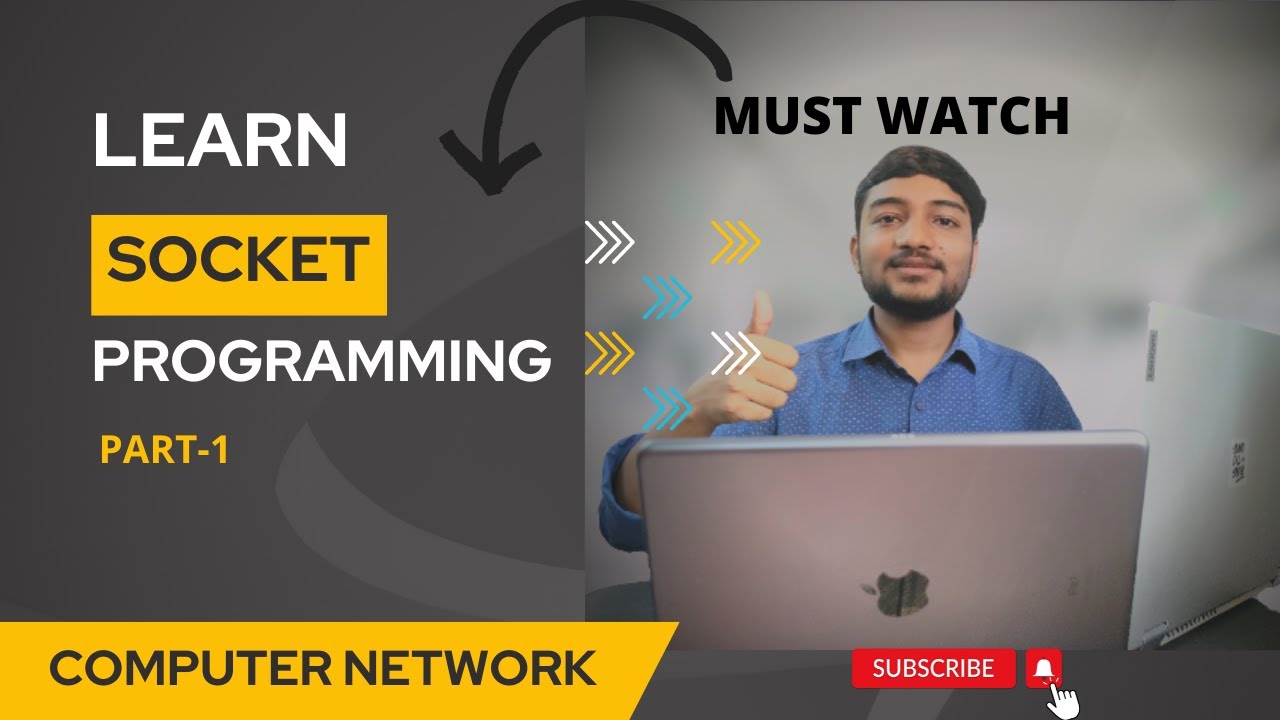 SOCKET PROGRAMMING || 🔥make your concept ! 🔥Part-1 || CN - YouTube