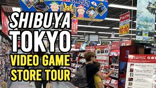 walk in japan! shibuya labi video games store tour!