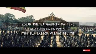 Video thumbnail of "Zogam Khensa - T. Biaksang | Lyrics Video"