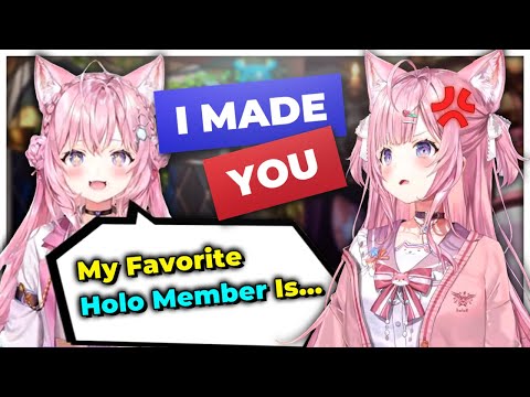 Koyori Got Angry at AI Koyori When She Asked Her Favorite Holo Members... [Eng Sub/Hololive Clip]