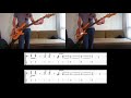 Triggerfinger - Colossus double Bass cover with tabs
