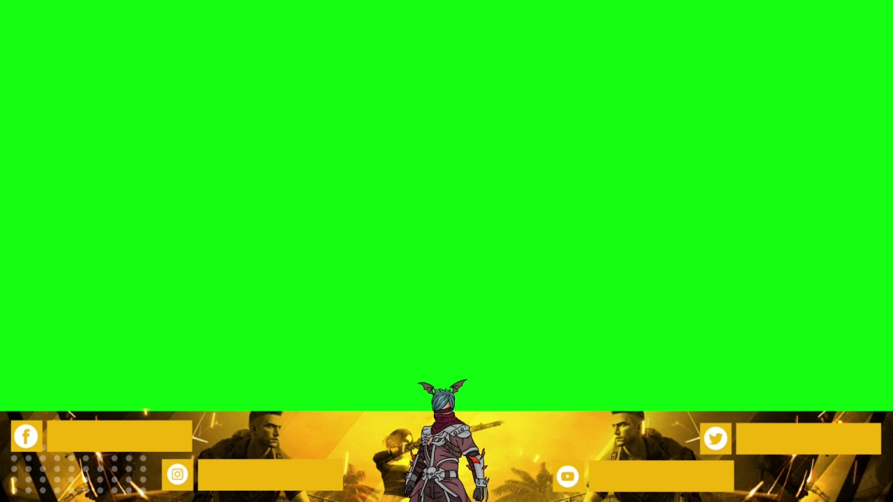 Free Animated Gaming Overlay Green Screen Overlay YouTube