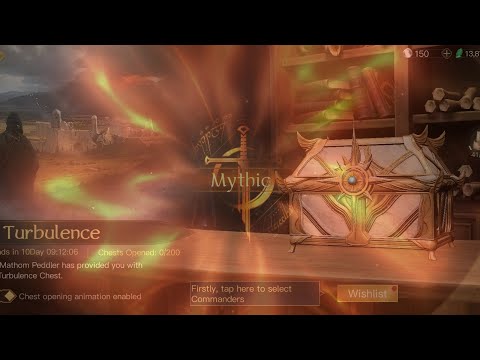 видео: Turbulence Chest (160 Pulls + Mythic Pull!) LoTR: Rise To War 2.0