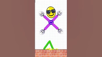 Draw to smash..logic puzzle game level 9801 #drawtosmash #gamingshort #logicpuzzle