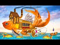 जादुई फ्लाइंग फिश हाउस Magical Flying Fish House Kahani Hindi Kahaniya Stories