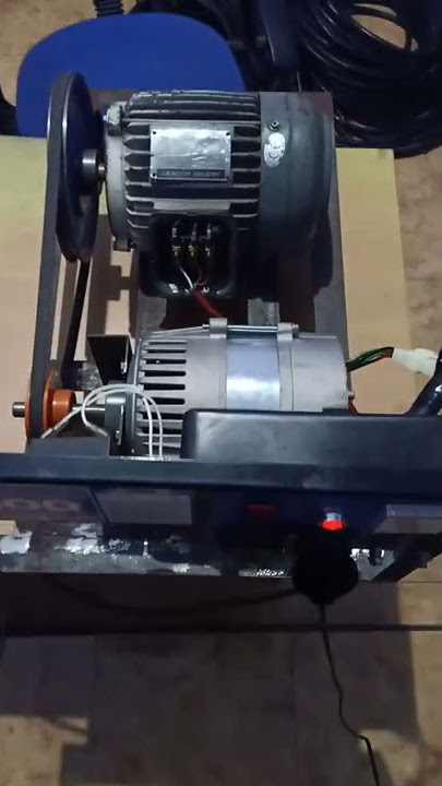 Listrik gratis dengan genset tanpa BBM eps. Uji 1 dengan tambahan UPS