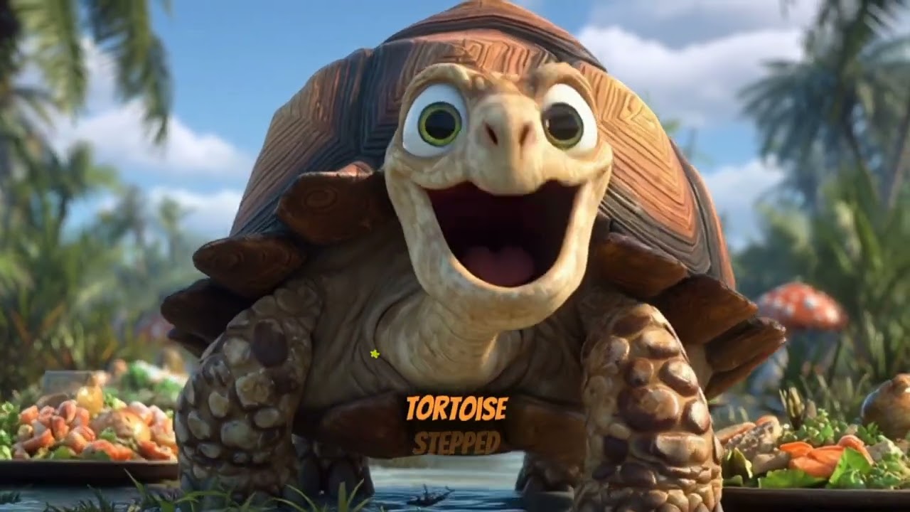 Tortoise Tricks Birds Into Carrying Him to Heaven… Why Greed Never Wins🐢💥