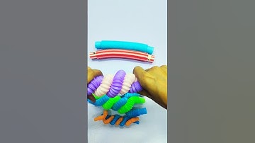 Happy Mini Pop creating satisfying robot #asmr #satisfying #relaxing #creative #asmrsounds #shorts