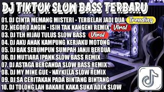 DJ TIKTOK TERBARU 2026🎵DJ CINTA MEMANG MISTERI - TERBELAH JADI DUA🎵DJ NEGORO ANGIN 🔥 
