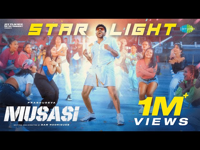 Starlight - Video Song | Musasi | Prabhudeva | VTV Ganesh | Lee | Sam Rodrigues | Sandy class=