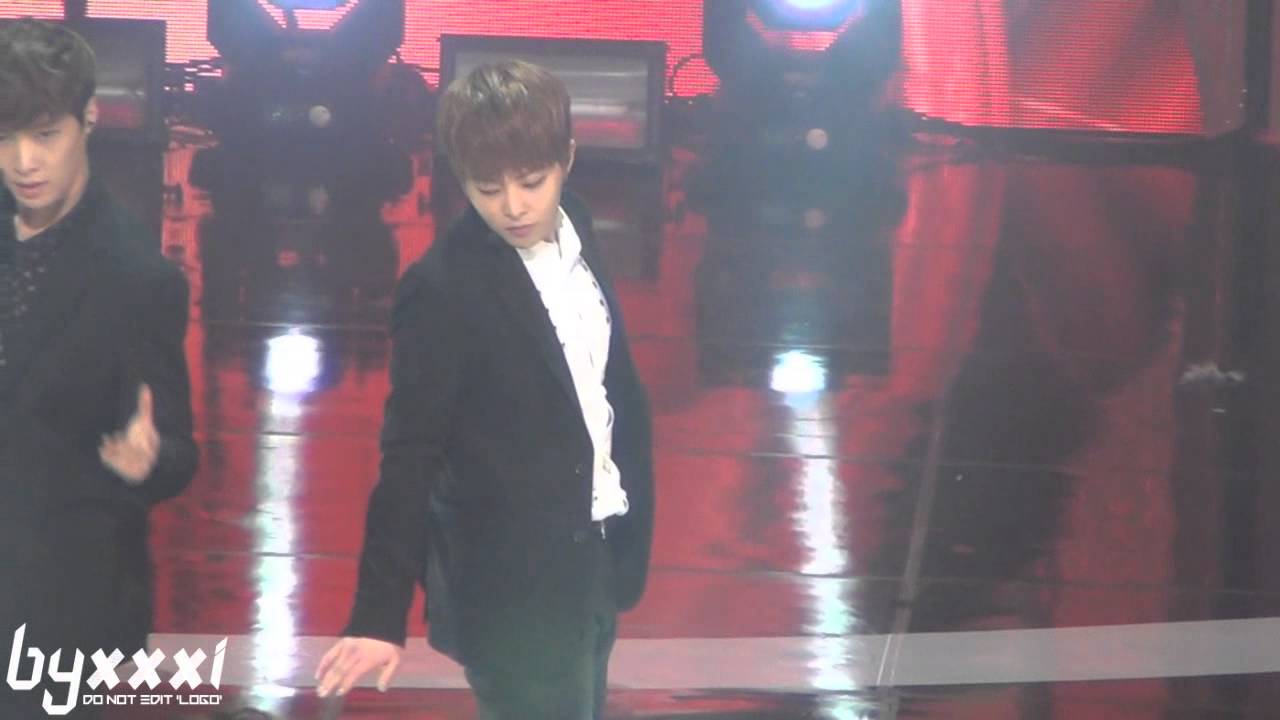 [FANCAM] 140116 골든디스크 - 주문 SorrySorry EXO 백현 시우민 (xiumin)