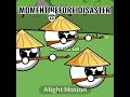 MOMENT BEFORE DISASTER|country ball edit ib:@stateballs