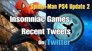 Spider-Man PS4 Update 2 | Recent Tweets from Insomniac Games on Twitter