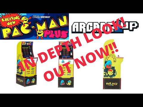 New Arcade1up: In Depth Look at Pac-man Plus from PsykoGamer