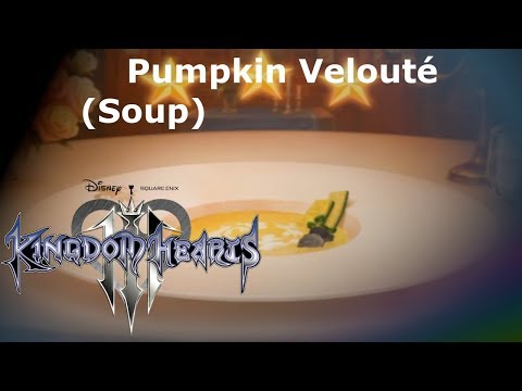 kingdom-hearts-3-gameplay-walkthrough-cooking-recipe---pumpkin-velouté-(soup)