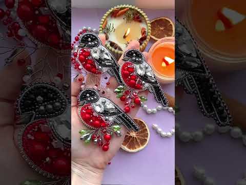 Броши из бисера iren_acs