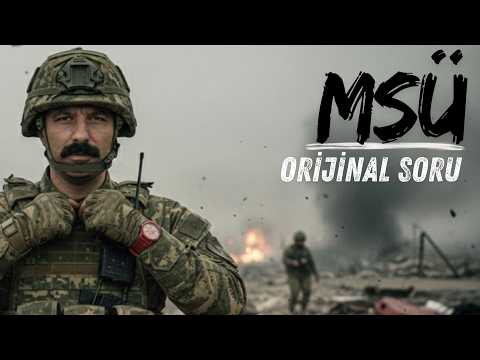 MSÜ | Orijinal Soru | RÜŞTÜ HOCA