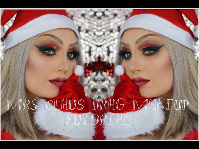 Mrs Claus Drag Makeup Tutorial