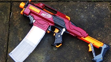 Select Fire Nerf Rapidstrike SMG with 3 Round Burst