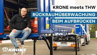 KRONE meets THW. Rear area monitoring during bridging  Part 2 | KRONE TV