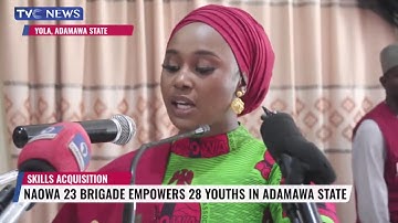 NAOWA 23 Brigade Empowers 28 Youths In Adamawa State