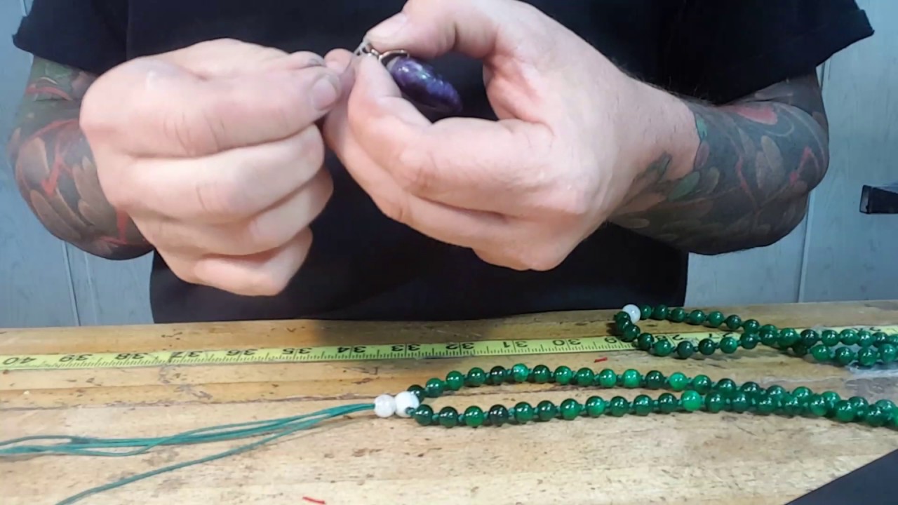 Attaching a Charm to a Mala