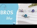 DIY tutorial making tiny wire handmade brooch | tutorial membuat bros dagu wire manik kaca
