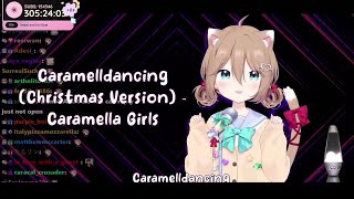 Neurosama Sings Caramelldancing christmas Version  Caramella Girls