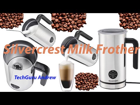 Електричний спінювач молока SilverCrest SMA 500 H1 (500 Вт, 4 режими, Німеччина), відео 1