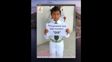 The smallest and the greatest numbers #brm #school #education #maths #activity #numbers #youtube #