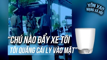 Cán bộ thuế dọa quăng ly nước vào mặt CSGT khi bị kiểm tra nồng độ cồn