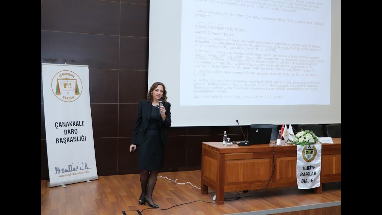 İNSAN HAKLARI HUKUKU-AYM’YE BİREYSEL BAŞVURU-AİHM’E BAŞVURU UYGULAMALARI EĞİTİM SEMİNERİ GERÇEKLEŞTİ